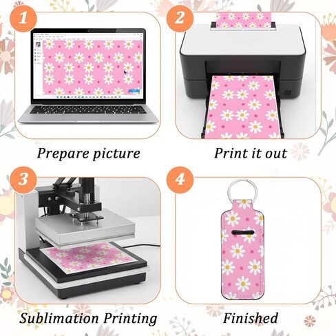 MAQUITA 60 Pcs Sublimation lipstick holder Blank Neoprene Lipstick Holder Keychain Blanks Heat Transfer Keychain for Women DIY Key Ring Travel Supplies in Kuwait