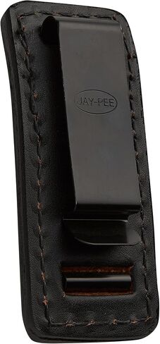 حامل حلقة مفاتيح من الجلد الطبيعي JAY-PEE مع حلقة مفاتيح بمشبك حزام فولاذي يناسب أحزمة التحمل مقاس 2.25 بوصة in Kuwait