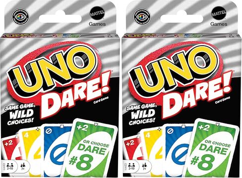 Mattel Games UNO House Rules Card Game for Kids, Adults, Families, Game Night & Parties, Players Can Make Up Rules in Saudi Arabia