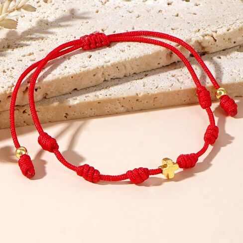 Red String Bracelet for Women Classic Wrist Jewelry Stylish Gift Bracelet for Elegant Looks in Saudi Arabia