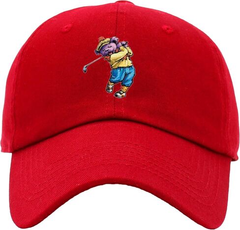 Dancing Bear Swinging Golf Club Hat in Saudi Arabia