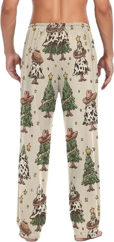 Men's Pajama Pants Sleep Lounge Pants Breathable Pjs Bottoms with Pockets in Saudi Arabia