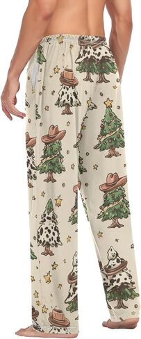 Men's Pajama Pants Sleep Lounge Pants Breathable Pjs Bottoms with Pockets in Saudi Arabia