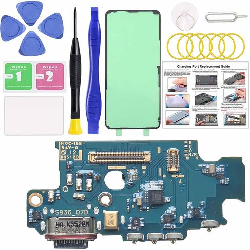 Charging Port Replacement Kit Compatible with Galaxy A50, Dock Board USB-C Connector Only for A50 SM-A235F SM-A235F/DS, with Toolkit in Kuwait
