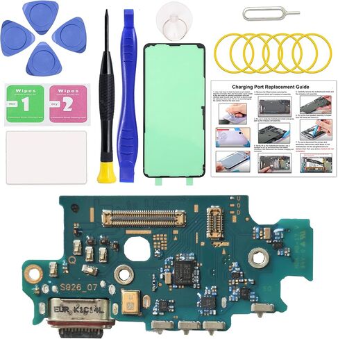 Charging Port Replacement Kit Compatible with Galaxy A50, Dock Board USB-C Connector Only for A50 SM-A235F SM-A235F/DS, with Toolkit in Kuwait