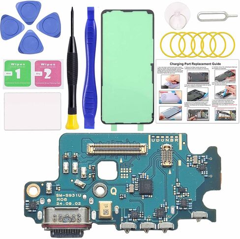 Charging Port Replacement Kit Compatible with Galaxy A50, Dock Board USB-C Connector Only for A50 SM-A235F SM-A235F/DS, with Toolkit in Kuwait