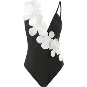 2 Pieces One Piece Swimsuit with Beach Cover Up Wrap Skirt Retro Floral Print Bikini Set Women Bathing Suit in Saudi Arabia