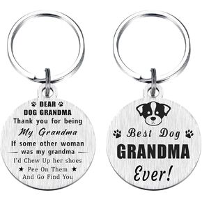 هدايا الجدة للكلاب من Laluminter - هدايا I Woof You Grandma من الكلاب - هدية عيد الأم لجدة الحيوانات الأليفة ذات الفراء in Kuwait