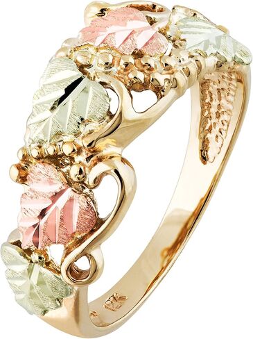 Black Hills Gold Ring in 10k Gold with Clusters of Grapes in Saudi Arabia
