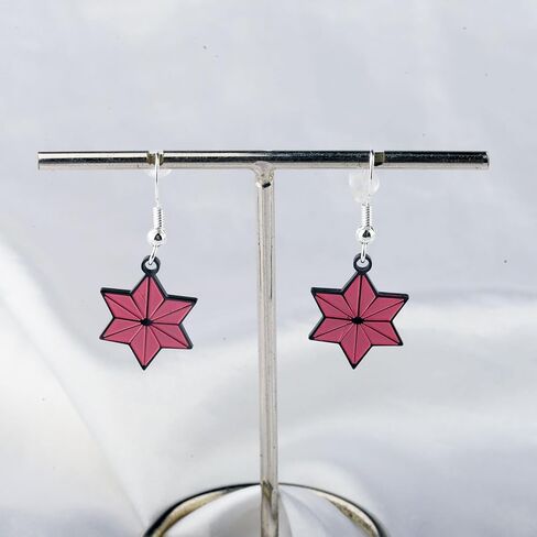 CHOORO Anime Earrings Demon Flakes Charm Dangle Earrings Anime lovers Gift in Saudi Arabia