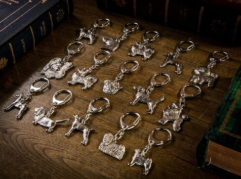Chow Chow Made in U.K Artistic Style Dog Key Ring Collection in Saudi Arabia
