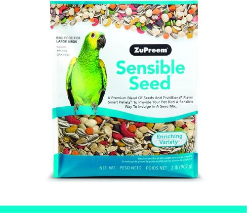 Zupreem Smart يختار طعام الطيور للطيور الكبيرة ، 4 رطل - التغذية اليومية للأمازون ، Macaws ، cockatoos (حزمة 2) in Kuwait