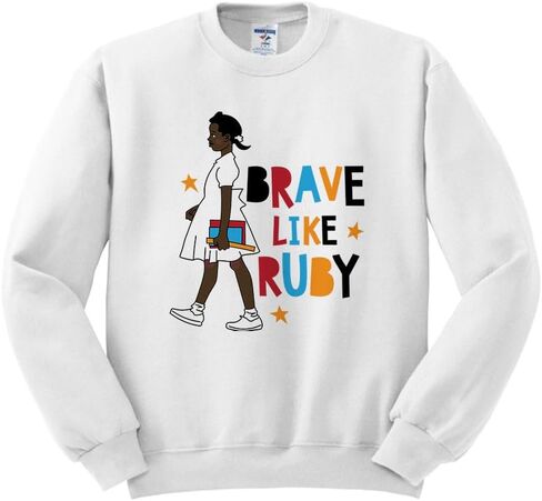 TeesAndTankYou Brave Like Ruby Sweatshirt Unisex in Saudi Arabia