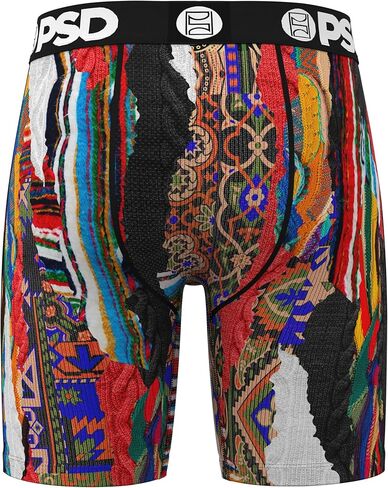 PSD Men's Knit Split Boxer Brief, Multi, XXL in Saudi Arabia