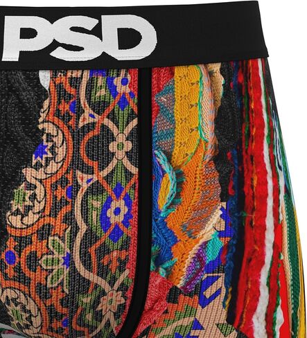 PSD Men's Knit Split Boxer Brief, Multi, XXL in Saudi Arabia
