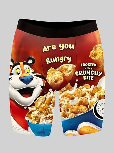 Mens Boxer Briefs Funny Novelty Underwear Gag Gifts for Men Cute Animal Yellow Duck Elastic Underpants in Saudi Arabia