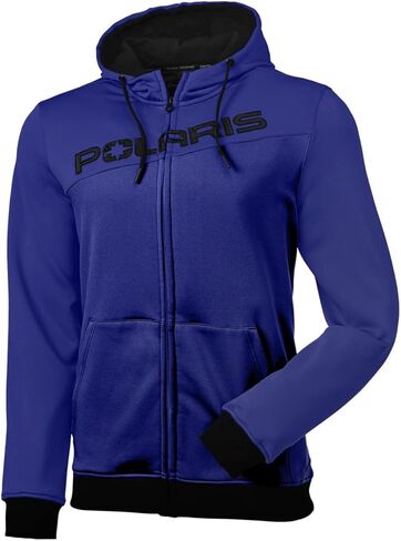 Polaris Men's Tech Full-Zip Hoodie Sweatshirt, Fleece/Spandex Blend in Saudi Arabia