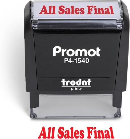 Promot Overdue - Self Inking Rubber Stamp - Ink Stamps in Saudi Arabia