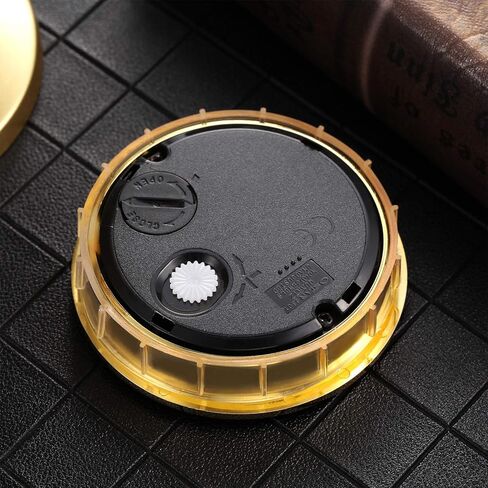 2.4 Inch (61 mm) Quartz Clock Battery Fit-up Insert with Arabic Numeral, Quartz Movement (Gold Rim) in Saudi Arabia