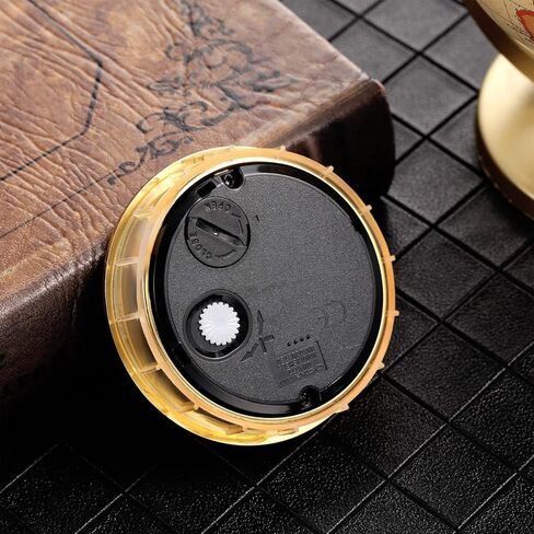 2.4 Inch (61 mm) Quartz Clock Battery Fit-up Insert with Arabic Numeral, Quartz Movement (Gold Rim) in Saudi Arabia