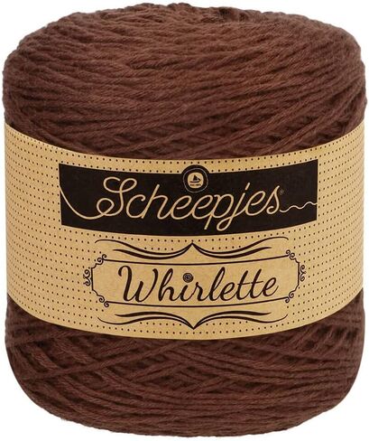 Scheepjes Yarn Whirlette (861 - Avocado) - Luxurious Cotton-Acrylic Blend, 445m - Perfect for Knitting & Crocheting Projects in Kuwait