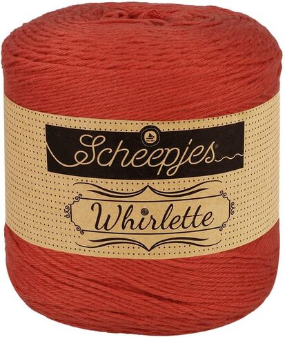 Scheepjes Yarn Whirlette (861 - Avocado) - Luxurious Cotton-Acrylic Blend, 445m - Perfect for Knitting & Crocheting Projects in Kuwait