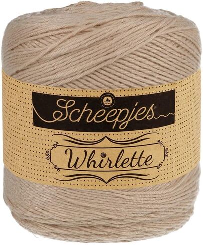 Scheepjes Yarn Whirlette (861 - Avocado) - Luxurious Cotton-Acrylic Blend, 445m - Perfect for Knitting & Crocheting Projects in Kuwait