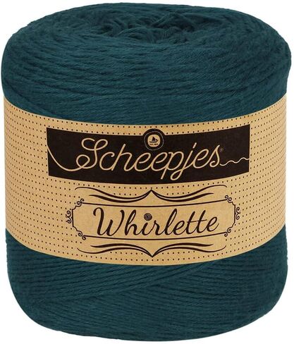 Scheepjes Yarn Whirlette (861 - Avocado) - Luxurious Cotton-Acrylic Blend, 445m - Perfect for Knitting & Crocheting Projects in Kuwait