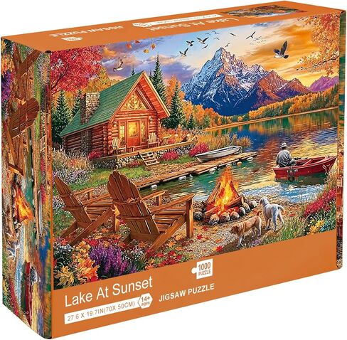 Sutinban Contined Glass Dragonfly 1000 قطعة ألغاز ، أحذية بانوراما 1000 قطعة للبالغين ، أروع الألغاز البالغة لوقت عائلي سعيد ، هدية رائعة لعشاق الألغاز بانوراما ، 27.5 '× 19.7' ' in Kuwait