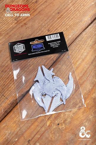 Burgschneider - Dungeons & Dragons Class Symbol Patch Set Paladin - for Historical Costume Clothing Larp SCA in Kuwait