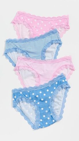 مجموعة من 4 قطع من السراويل والخطوط النسائية من Stripe & Stare The Original Knicker in Saudi Arabia
