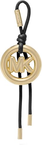 Michael Kors MK Metal Circle Bubble Charm, Gold-Tone Hardware/Key Charm/Black in Saudi Arabia