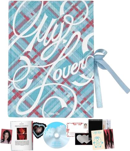 الألبوم المصغر الثاني من MIYEON My Lover [Lover Ver.] كتاب صور + قرص مضغوط + 3 بطاقات صور + صورة هوية + بطاقة بريدية + ملصق (قل اسمي) in Kuwait