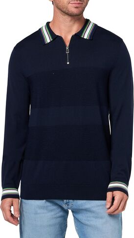 Paul Smith Mens Mens Sweater Ls Polo in Saudi Arabia