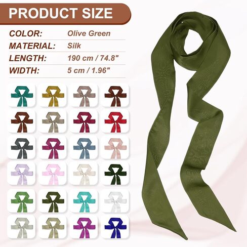 PATIKIL Stylish Ribbon Scarf in Saudi Arabia