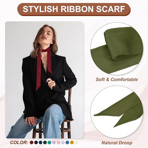 PATIKIL Stylish Ribbon Scarf in Saudi Arabia