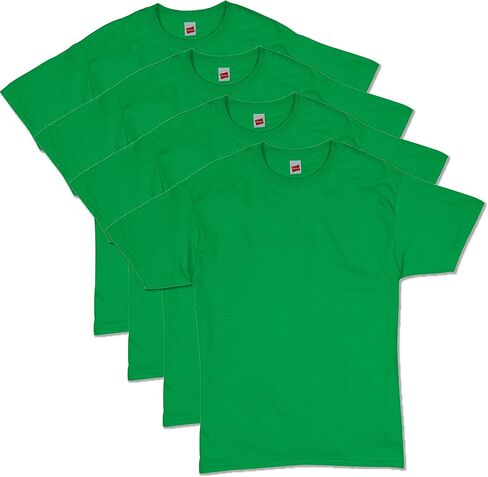 Hanes Mens Essential-t Cotton T-Shirt, Athletic Crimson_Discontinued in Saudi Arabia