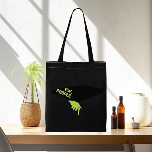 PWHAOO Family Christmas Merchandise Ew People Tote Bag Christmas Movie Lover Gift in Saudi Arabia