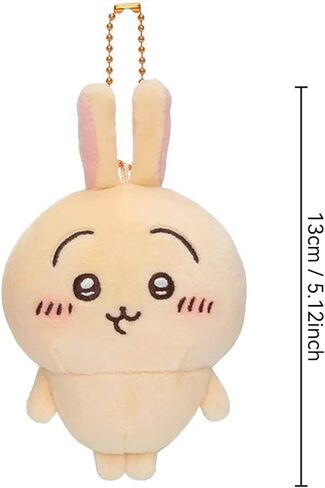 BDNXTV Chikawa Plush Keychain for Backpack Kawaii Usagi Anime Keychain Plush Accessories Pendant Gift for Fans in Saudi Arabia
