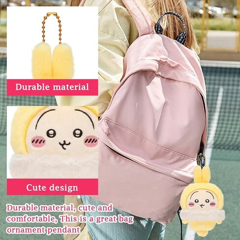 BDNXTV Chikawa Plush Keychain for Backpack Kawaii Usagi Anime Keychain Plush Accessories Pendant Gift for Fans in Saudi Arabia