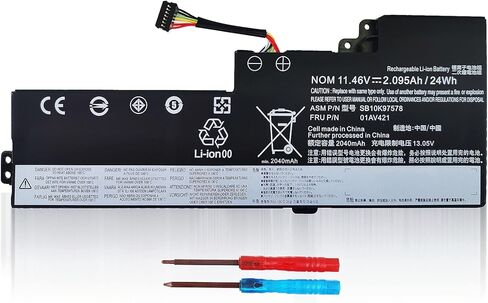 61+ 61 01AV423 T470 T480 P52S Battery for Lenovo ThinkPad P51S 01AV490 T580 A475 A485 TP25 4X50M0M0K970 01AV422 01AV424 01AV452 SB10K979 27 6 خلايا 61 ++ in Saudi Arabia