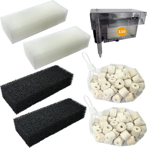 Three-Stage Filtration Tank Filter Maintenance Kit, Replacement for AquaClear 30/150 30-Gallon Aquarium in Kuwait