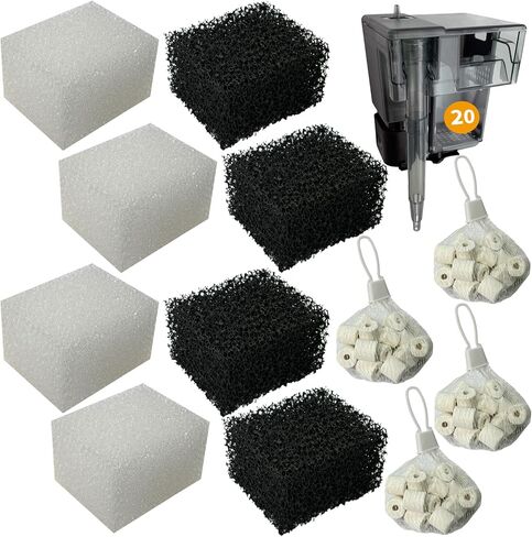 Three-Stage Filtration Tank Filter Maintenance Kit, Replacement for AquaClear 30/150 30-Gallon Aquarium in Kuwait
