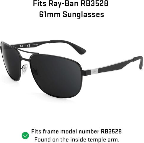 Revant Replacement Lenses for Ray-Ban RB3528 61mm in Saudi Arabia