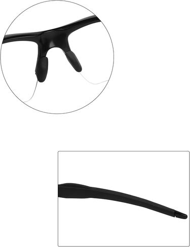 مجموعات المطاط البديلة EZReplace لنظارات Oakley Flak 2.0 OO9295/Flak 2.0 XL OO9188 الشمسية in Kuwait