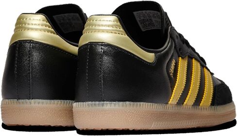 adidas Samba Messi - Boys' Grade School (JH5641, Core Black/Gold Metallic/Gum) in Saudi Arabia