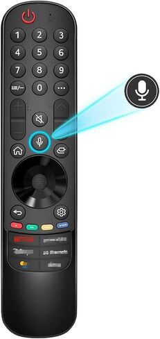 MR24GA الصوت السحري عن بُعد متوافق مع LG 2024-2018 SMART TV ، مناسب لـ LG MR24GA MR23GA MR22GA MR21GA MR20GA Magic Remote مع وظيفة المؤشر in Saudi Arabia