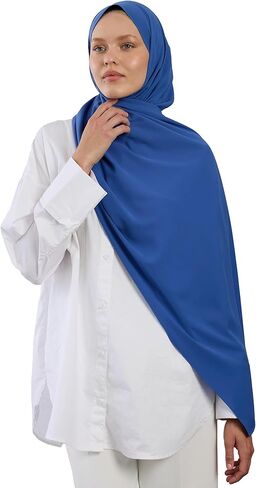 Medina Silk Hijab Scarf For Women - Made in Turkiye in Saudi Arabia