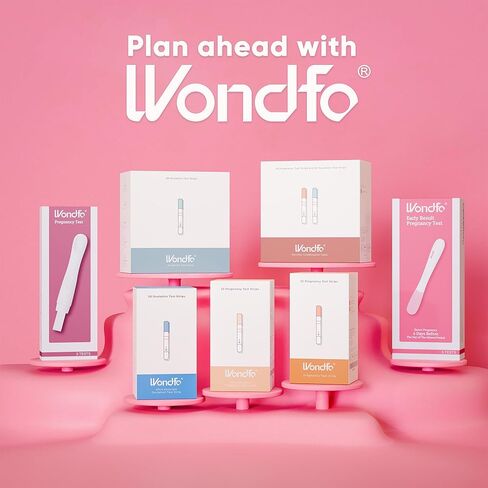 اختبار الحمل Wondfo - اكتشف HCG بدقة 99% - سهل الاستخدام في المنزل اختبار البول HCG مع نتائج سريعة وموثوقة - [عدد واحد] in Kuwait