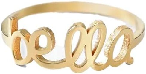 OAK & LUNA Unique Designer Fashion Rings - Choose Your Style - Engraving Options - Initials or Names - Diamond Versions in Saudi Arabia
